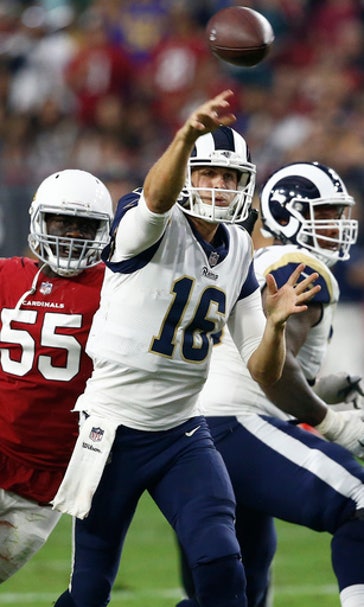 Goff, Rams beat Cardinals 32-16, solidify grip on NFC West (Dec 03, 2017)